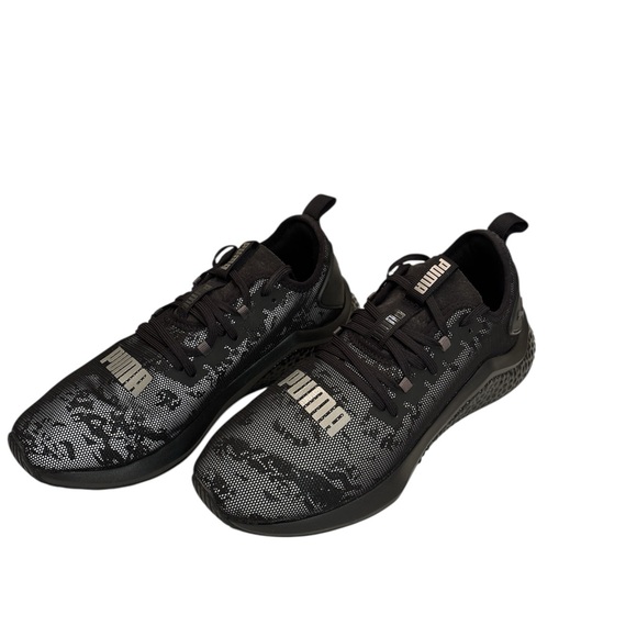 Puma Black and Gray Athletic Shoes